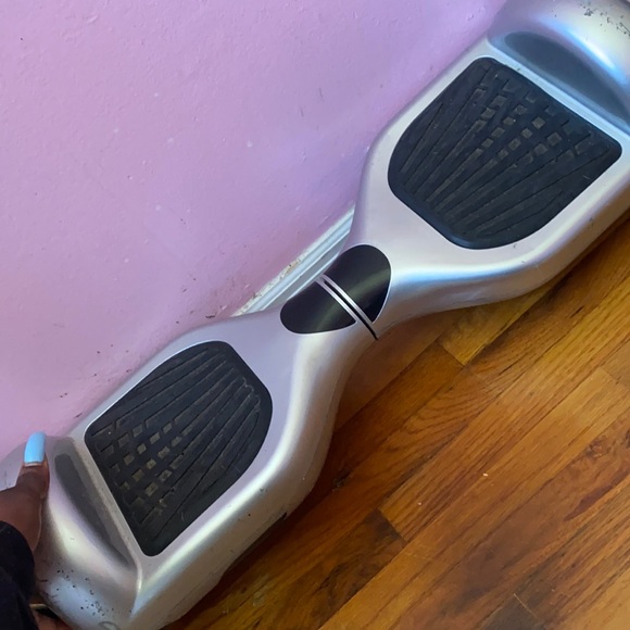 Silver hover board for the kids!